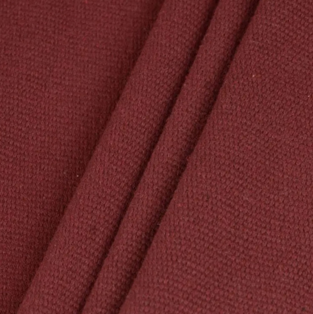 Isha Life- 棉質瑜伽墊（底部橡膠塗層)(棗紅色) Cotton Yoga Mat Rubber Coated (Red)