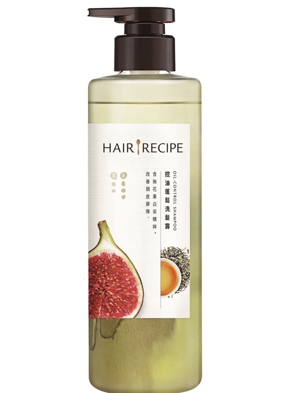Hair Recipe髮的食譜無花果白茶控油蓬鬆洗髮露 510克
