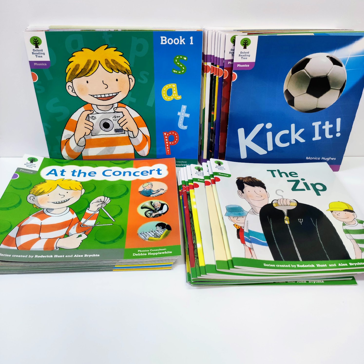 Oxford reading tree phonics (48 books)  | Floppy’s Phonics Level 1 and 2 | C59
