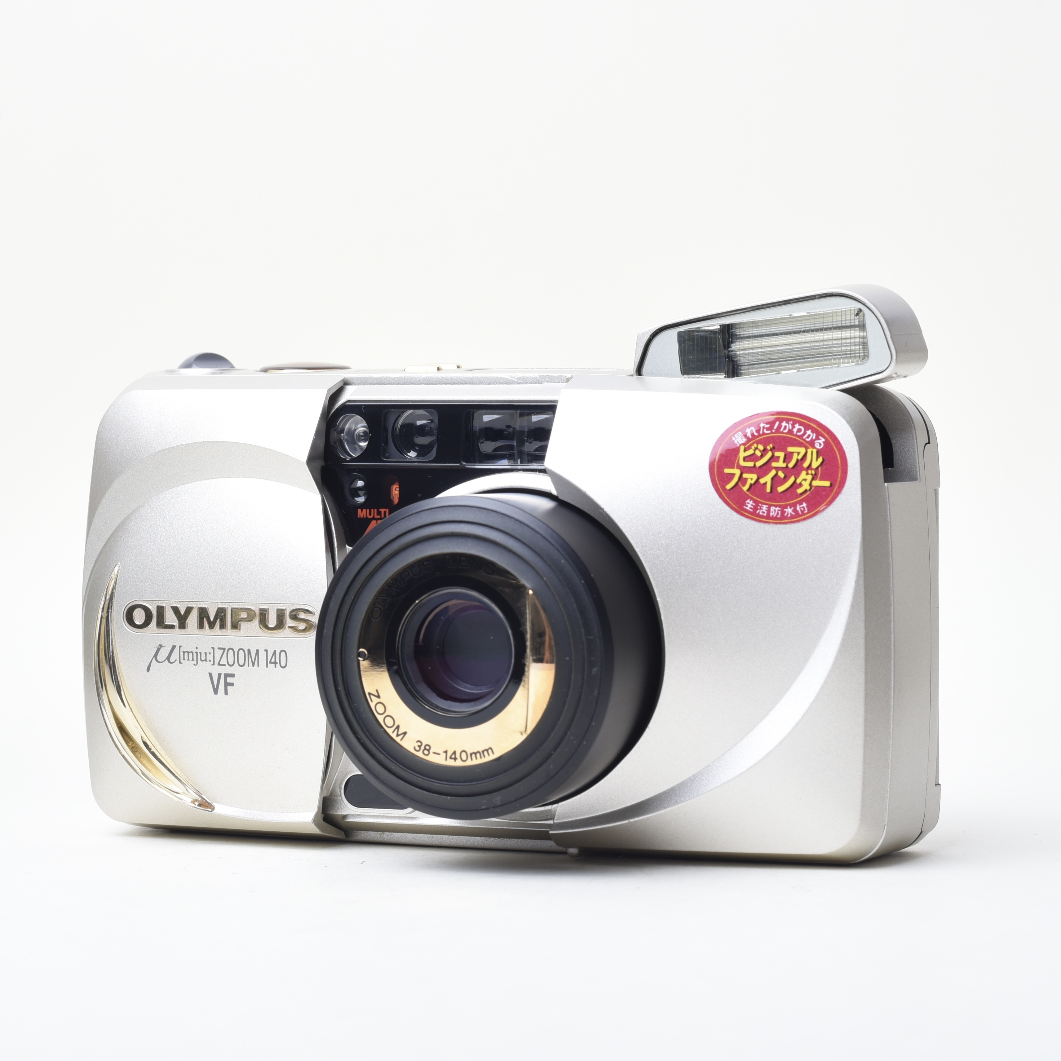 Olympus mju zoom 140 VF 菲林相機連原裝皮套