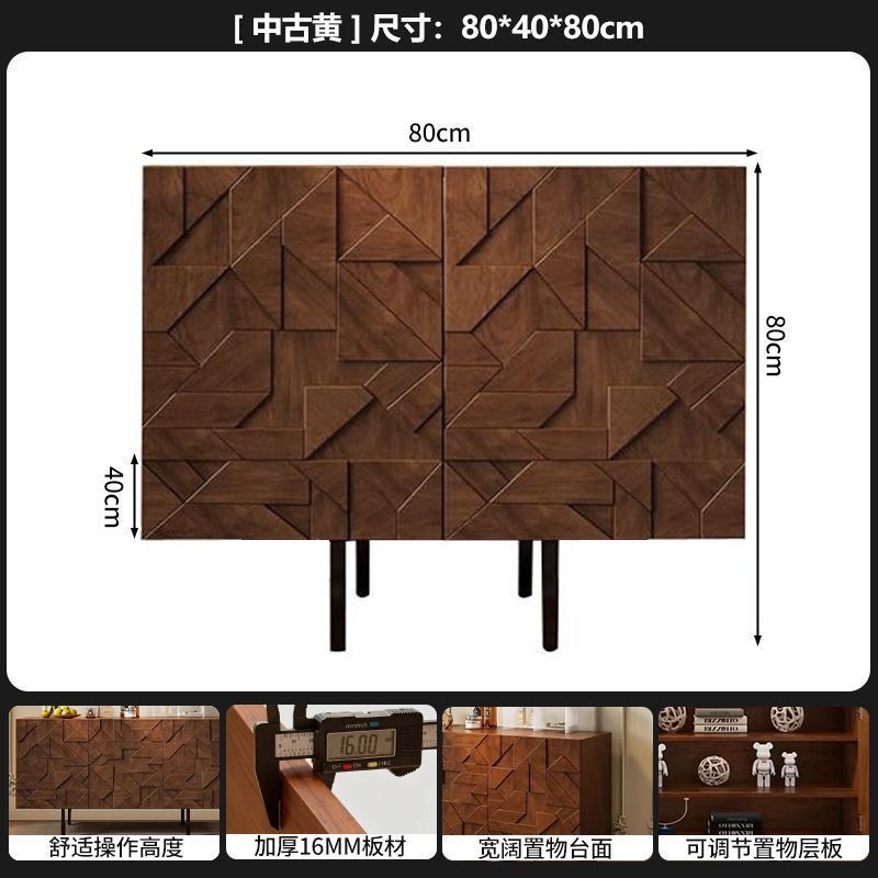 復古輕奢餐邊櫃 玄關櫃 中廳櫃 鞋櫃 間隔櫃 意式臥室儲物櫃 客廳斗櫃Sideboard