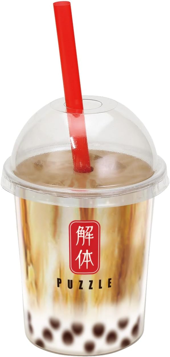 (行版) Megahouse 解體拼圖 Lite 食物系列 珍珠奶茶 立體拼圖 Kaitai Puzzle Lite Tapioca Milk Tea Puzzle 
