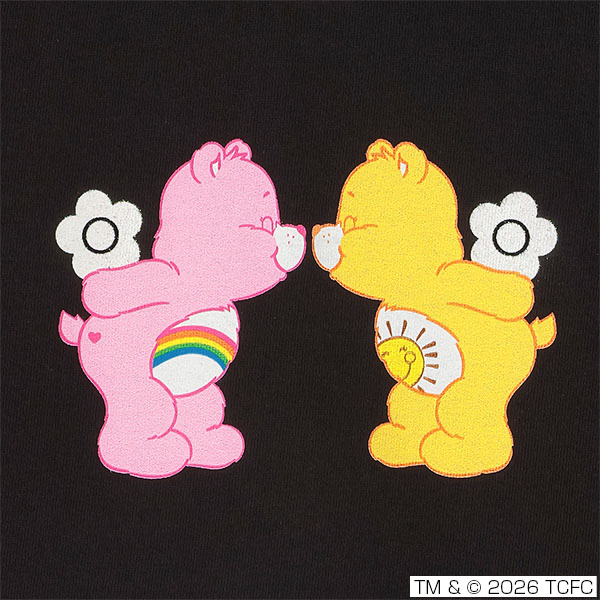 🎀【預訂】MARY QUANT x Care Bears Cropped T-shirt BK