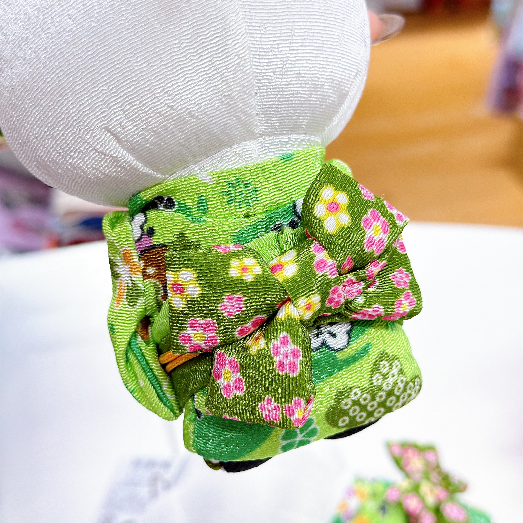 日本直送Kitty絹布和服公仔掛飾