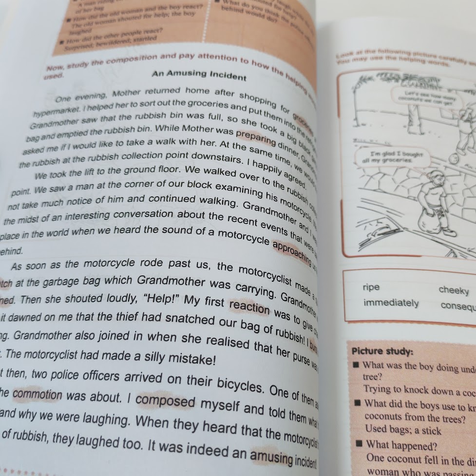 SAP Learning Creative Writing Workbook 1-6 (一套6本)  | 新加坡英文寫作SAP07