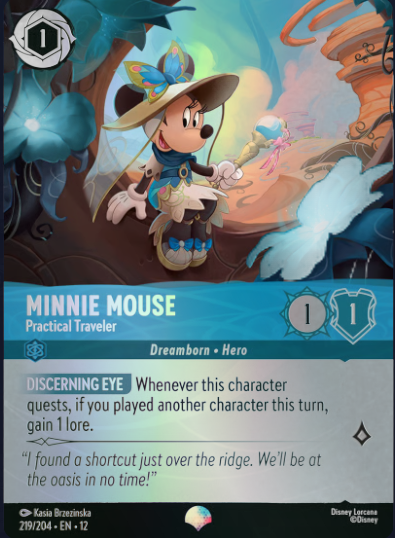 219/204 Minnie Mouse - Practical Traveler EP