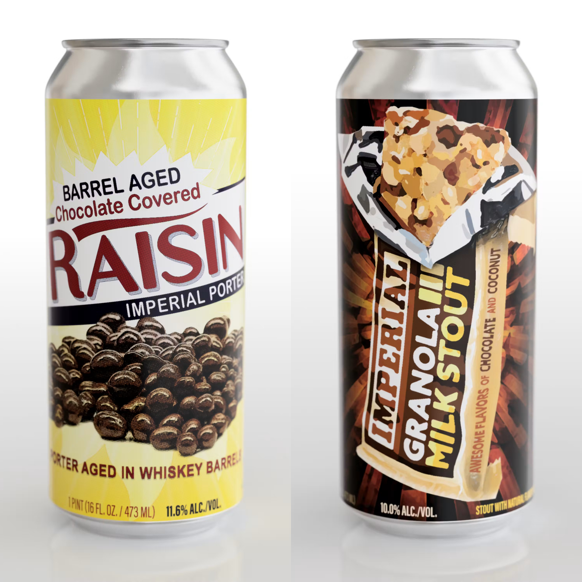 Hoppin' Frog BARREL AGED CHOCOLATE COVERED RAISIN / IMPERIAL GRANOLA
