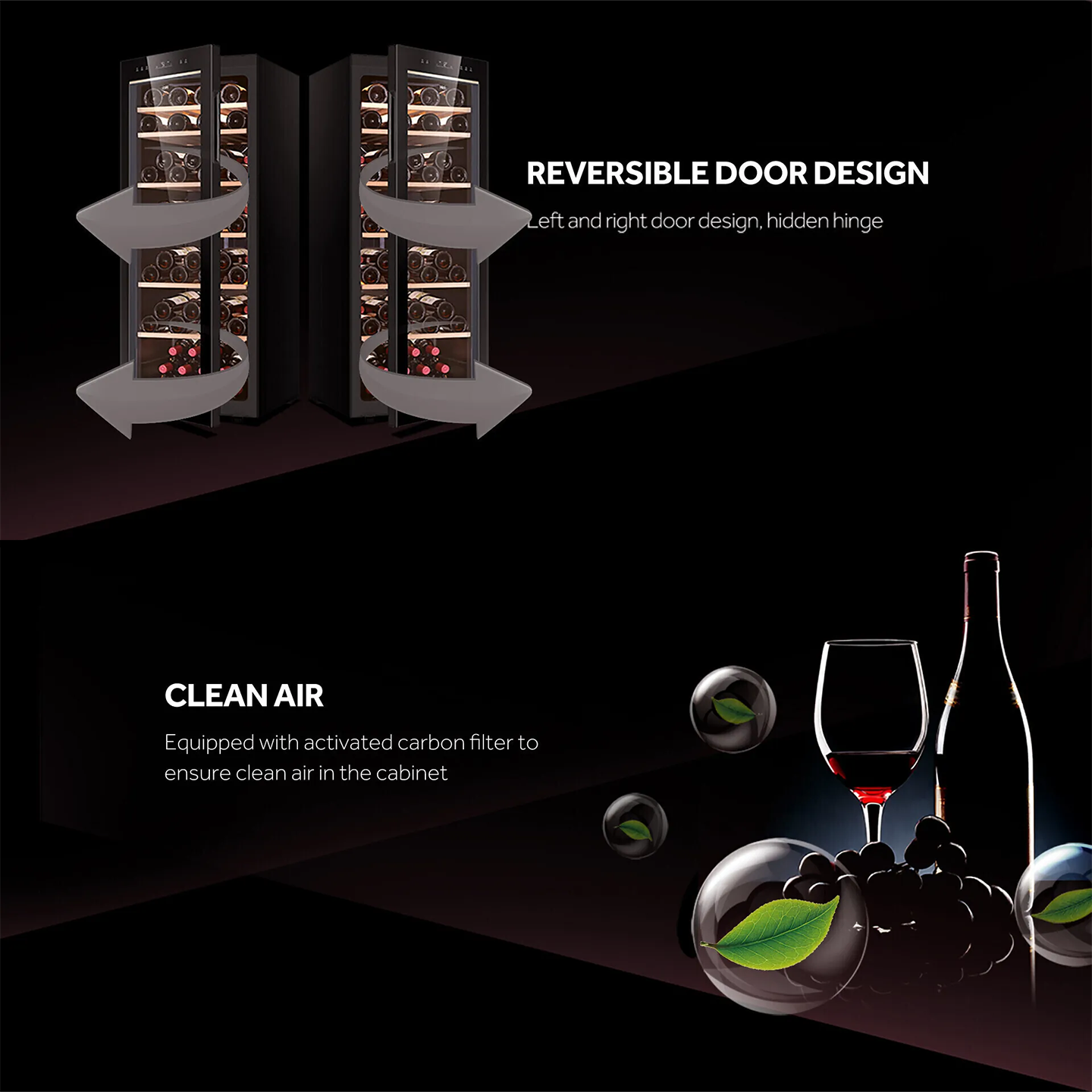 Haier 84 Bottles Wine Chiller (HWS-84G)