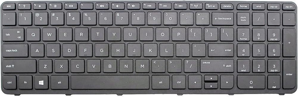 DSLA REPLACEMENT LAPTOP KEYBOARD HP Pavilion 15-N 15-E 15E 15N 15T 15-F 15-G 15-R 15-A 15-S 15-H 250 G2 G3 255 G2 G3 256 G2 G3 15-