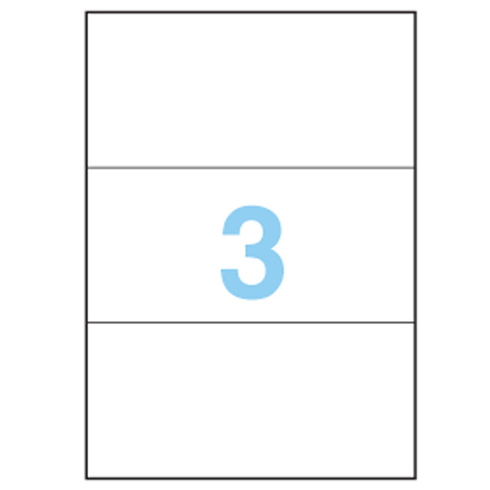 A4664 : ANEOS A4 FSC Multipurpose Label 210.0 x 99.0 mm