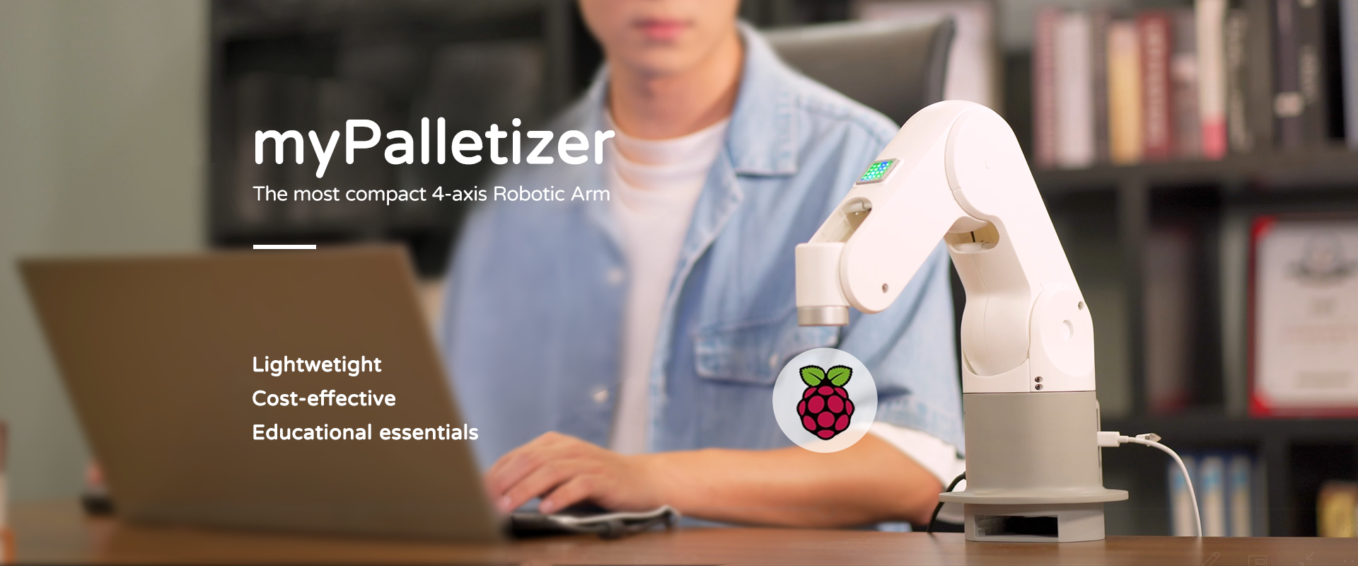 myPalletizer 260 (Pi Version) 4-axis Robotic Arm