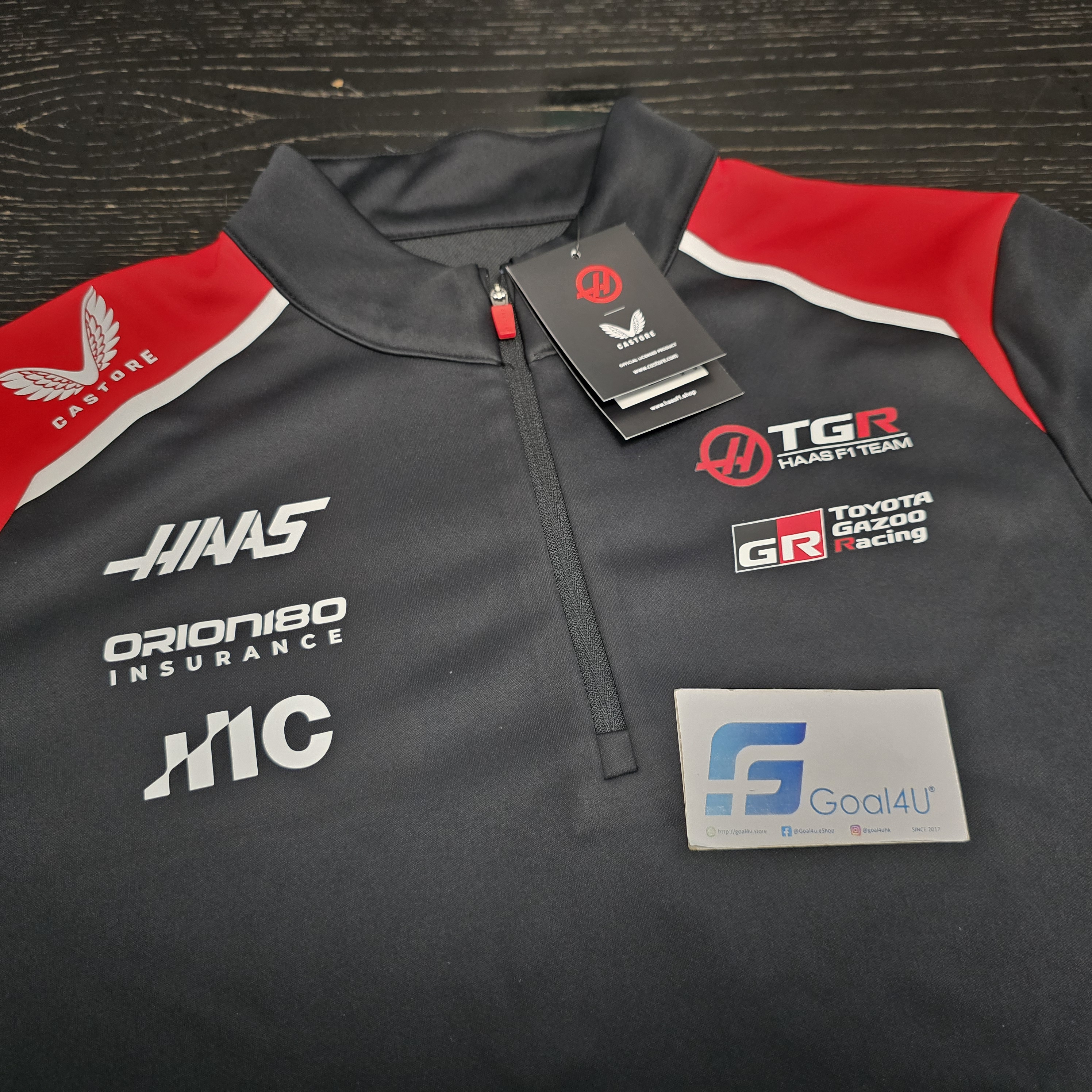 Castore F1 Haas Racing 哈斯車隊 2026 Team Quarter Zip Midlayer TU15165