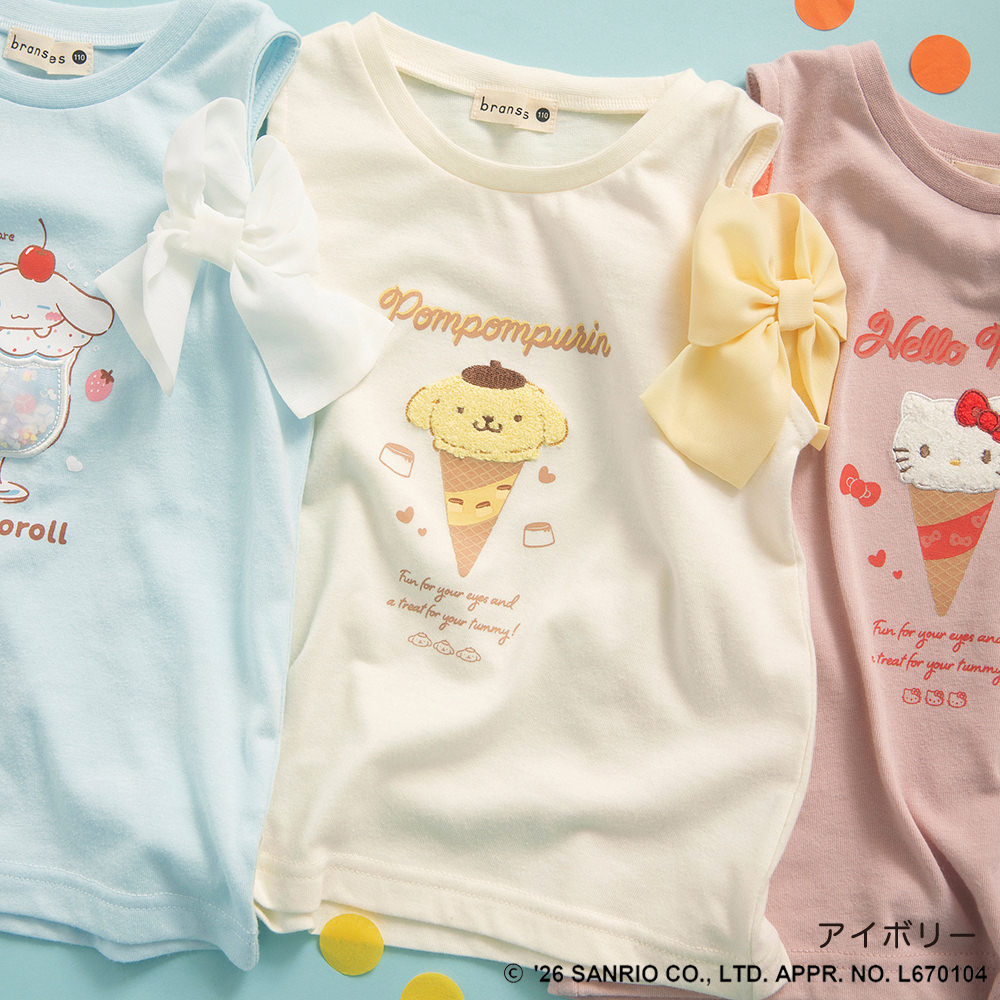 🆕【⭐訂購⭐】 🇯🇵日本直送 #Sanrio 雪紡露肩上衣［4款選］ [ELGA-0069][260813]