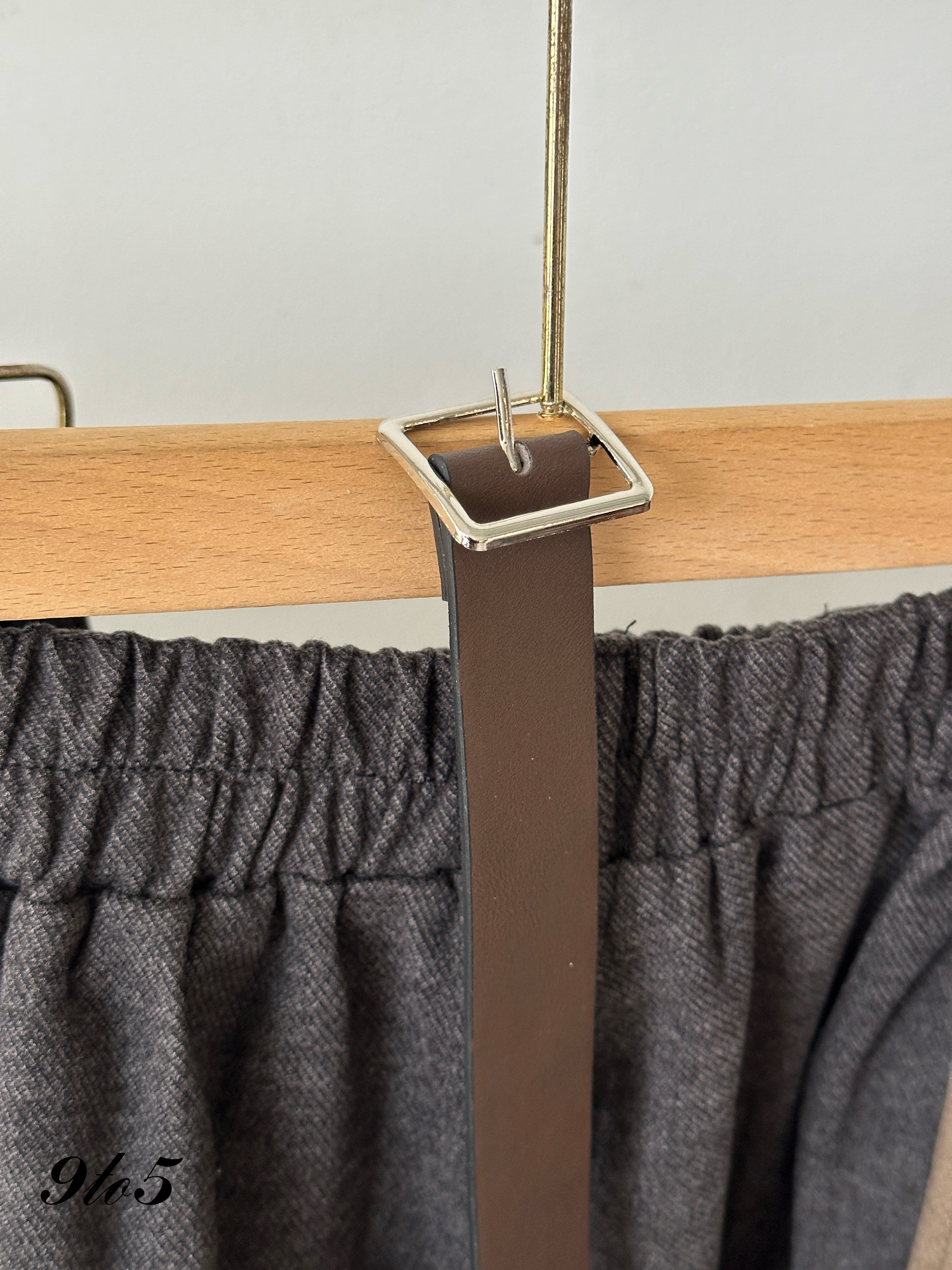 S1813 A Line Long Pants - 3 Colors 