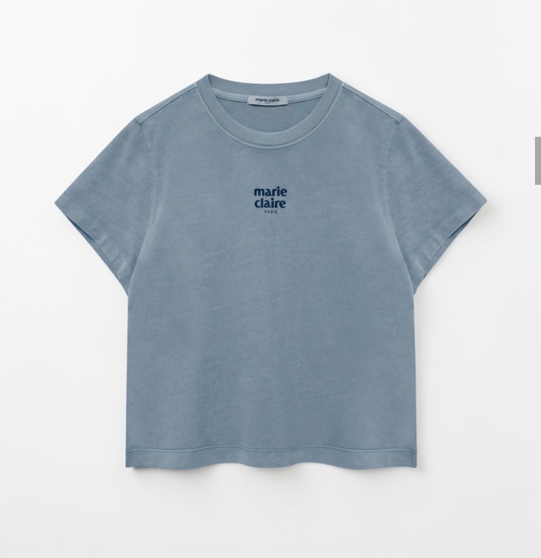 Marie Claire Essential Small Logo Tee 