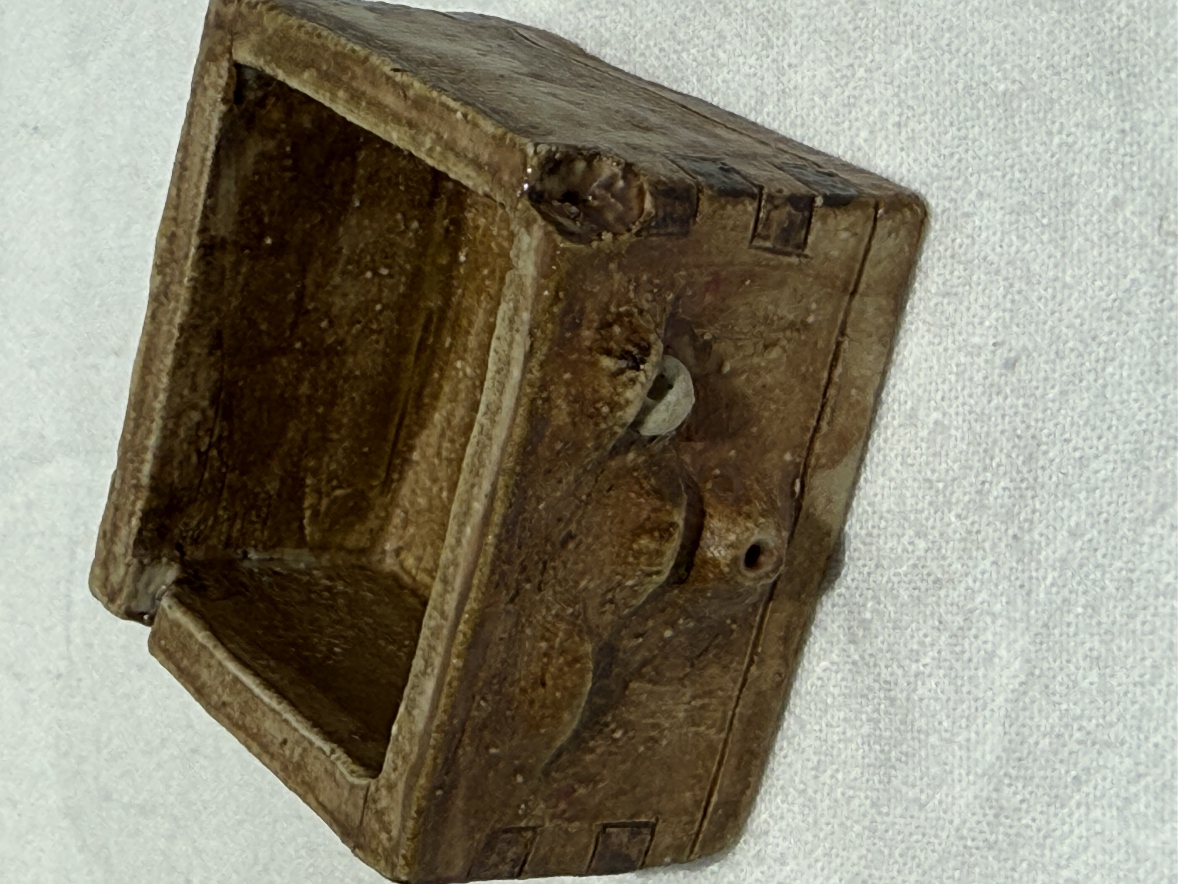 日本作家器 怪獸擺件 置物盒 納豆箱 首飾盒 