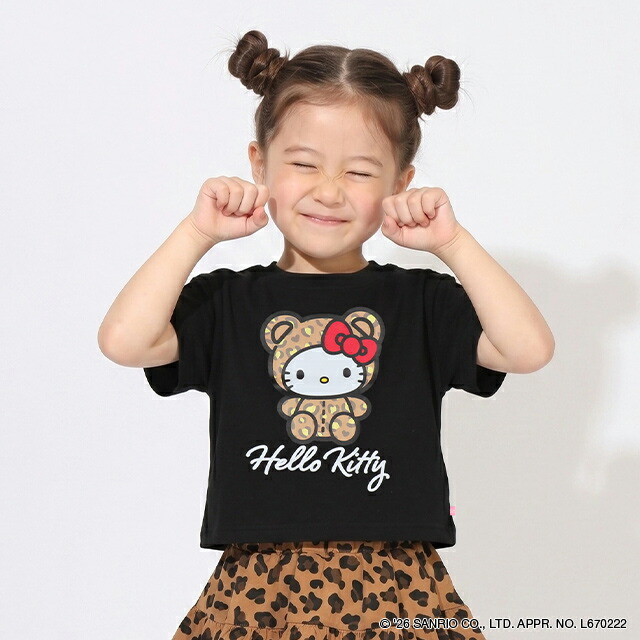 🆕【⭐訂購⭐】 🇯🇵日本直送 🌀#Sanrio 豹紋小熊裝扮❣️ #親子裝❣️短袖 tee［4款選］🌀 [ELGA-0019][260804]