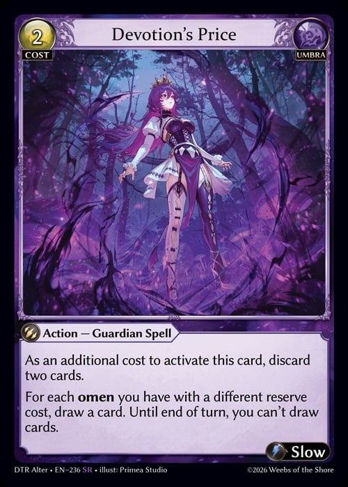 Devotion's Price / DTR-Alter-236 (SR)