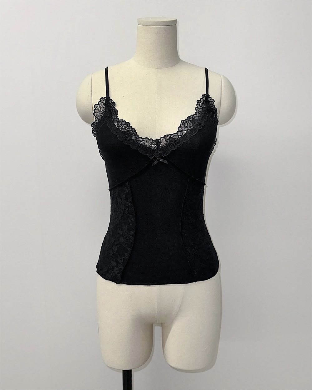 Lace-Trim Paneled Cami