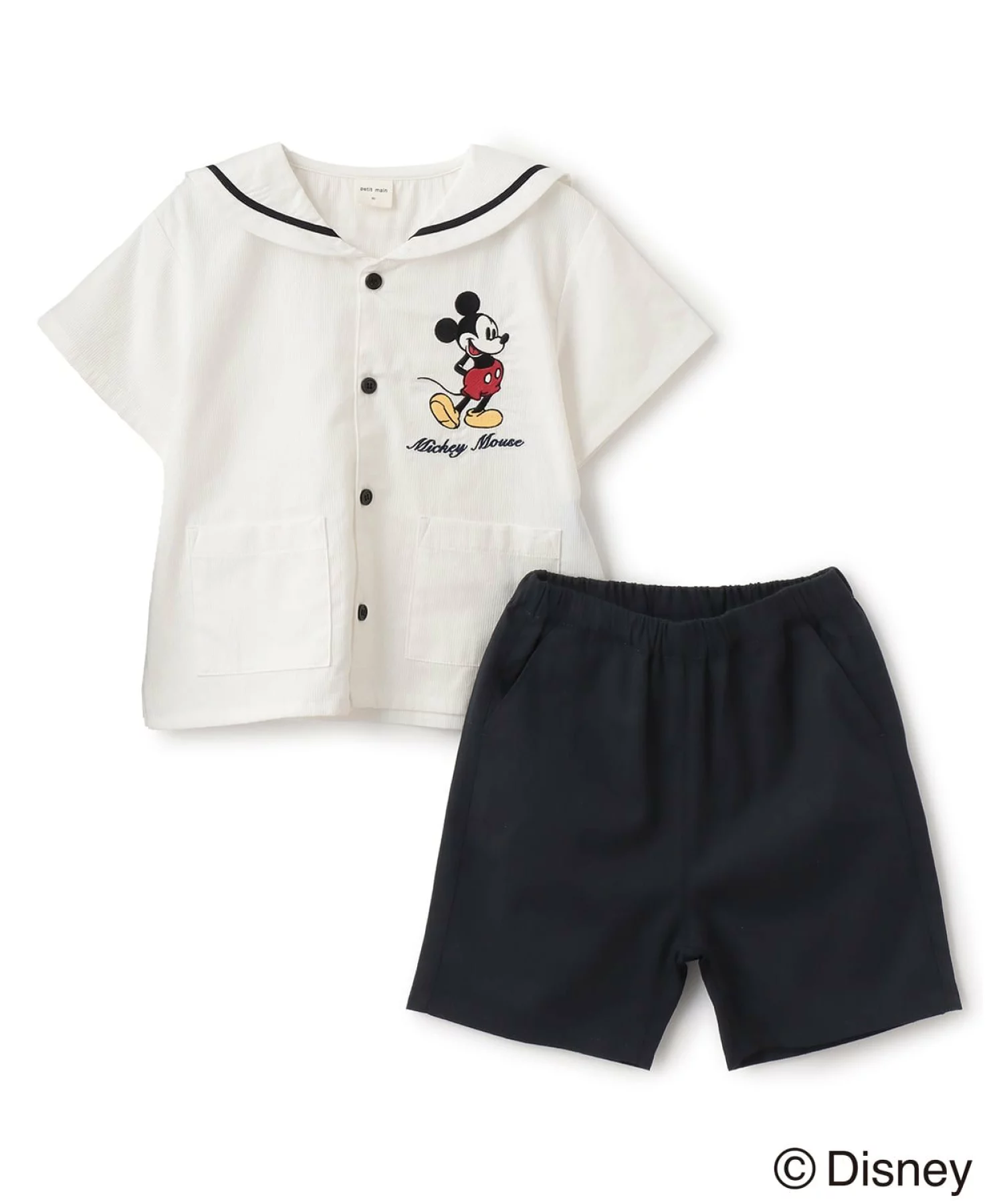 🆕【⭐訂購⭐】🌀🇯🇵 日本直送🇯🇵 #Disney #Mickey 刺繡 水手服套裝［2款選］🌀 [ELGA-0034][260806]