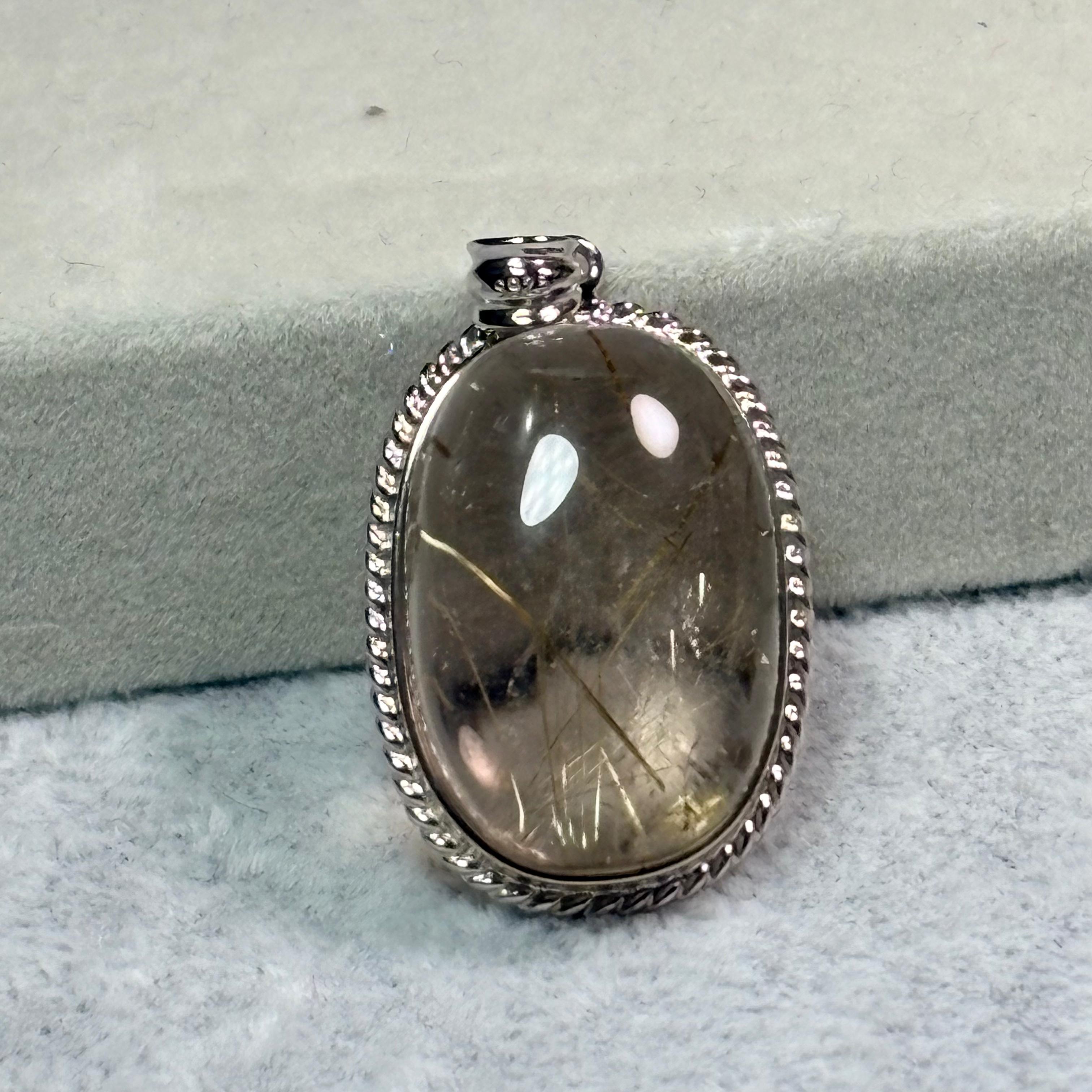 金髪晶吊墜（9-9.5克）No. 19-603