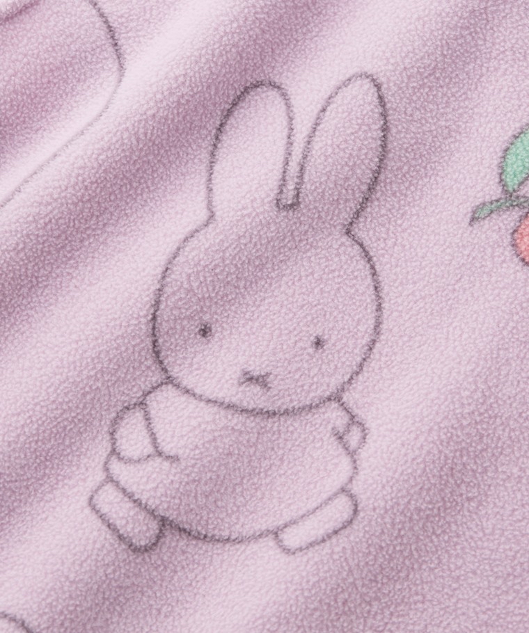 💚代購 台灣直送💚正版授權Miffy系列四色人物滿印Fleece連身防踢背心