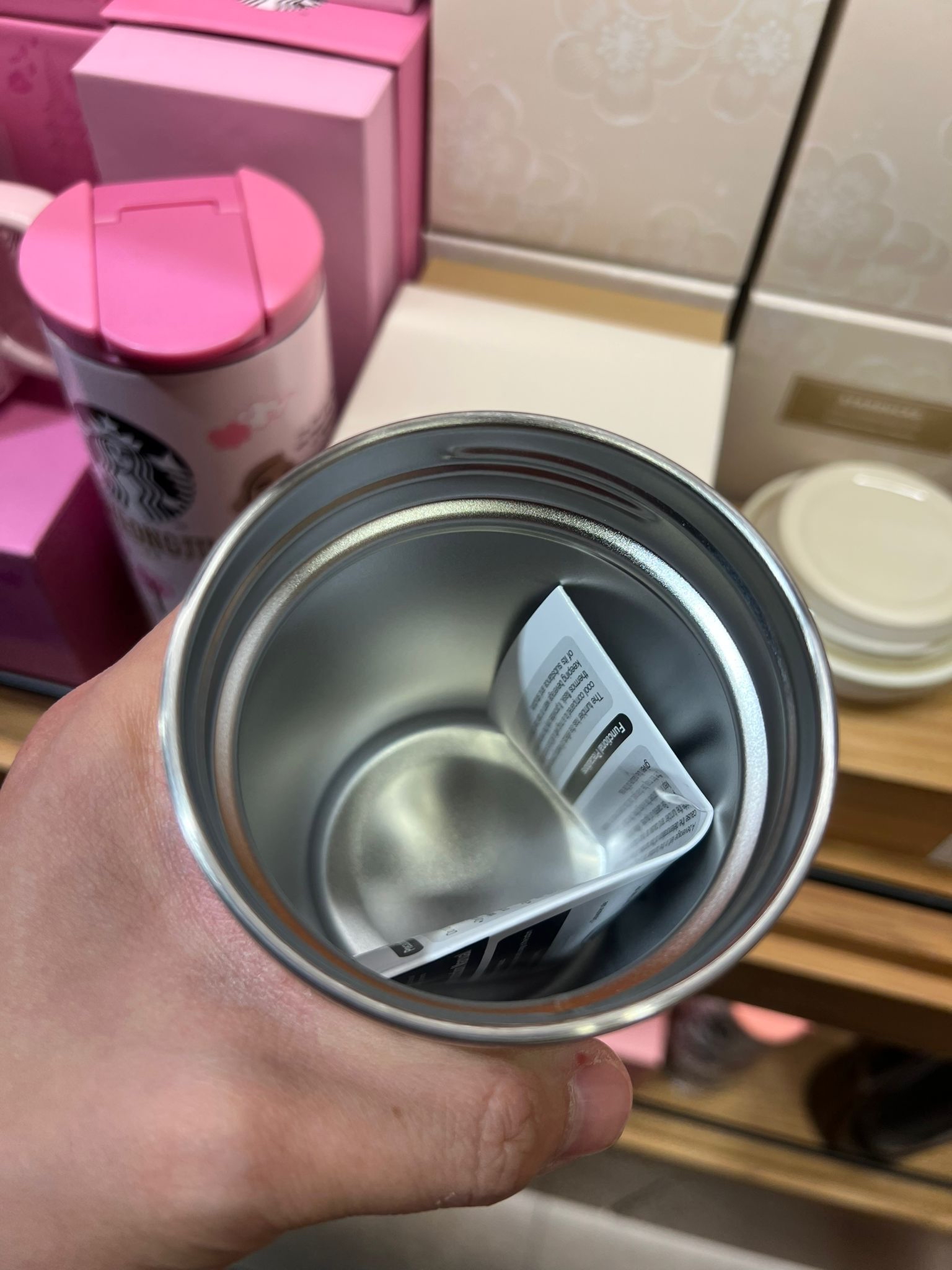 韓國Starbucks 春天White Blossom系列不銹剛杯 237ml