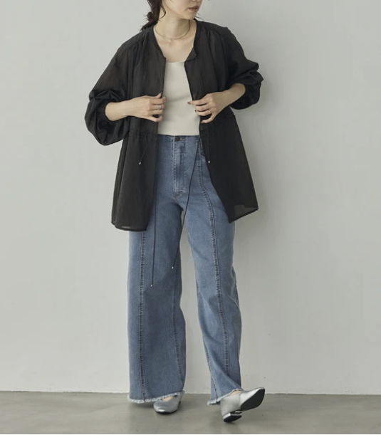 格羅格蘭條紋襯衫  - 2026 流行穿搭  女士襯衫 秋冬時尚穿搭 優雅日常 柔軟舒適 易於配搭 日本直送   #JP-I-260039