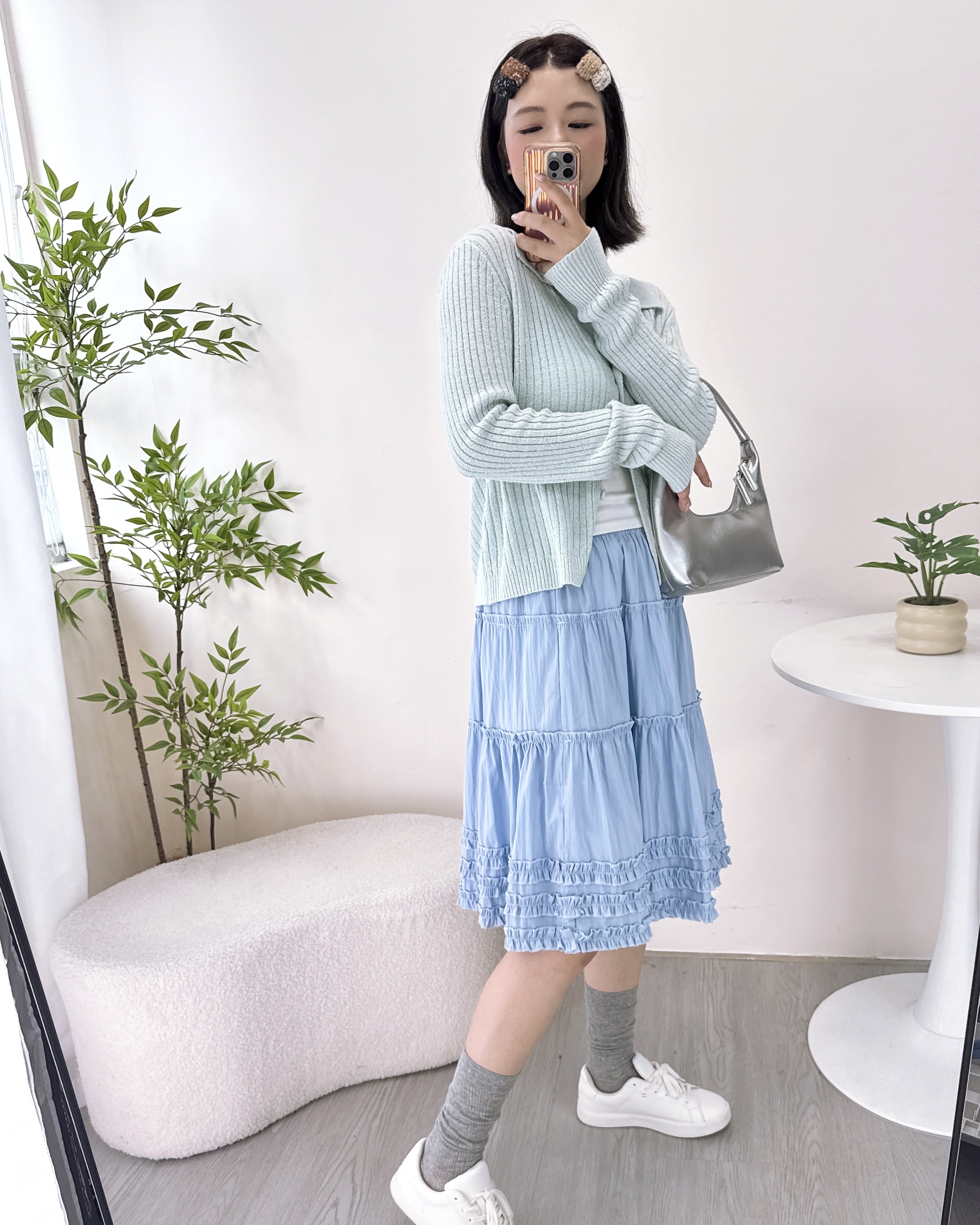 ESP-小清新Ruffle半截裙 2色