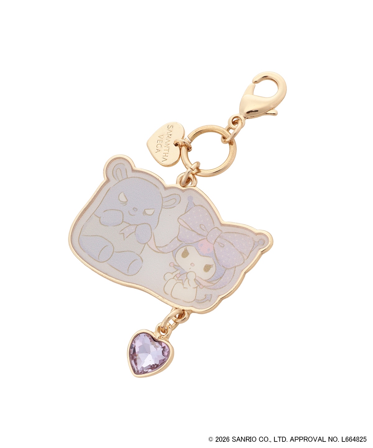 🎀【預訂】SAMANTHAVEGA x Sanrio Keychain - Kuromi