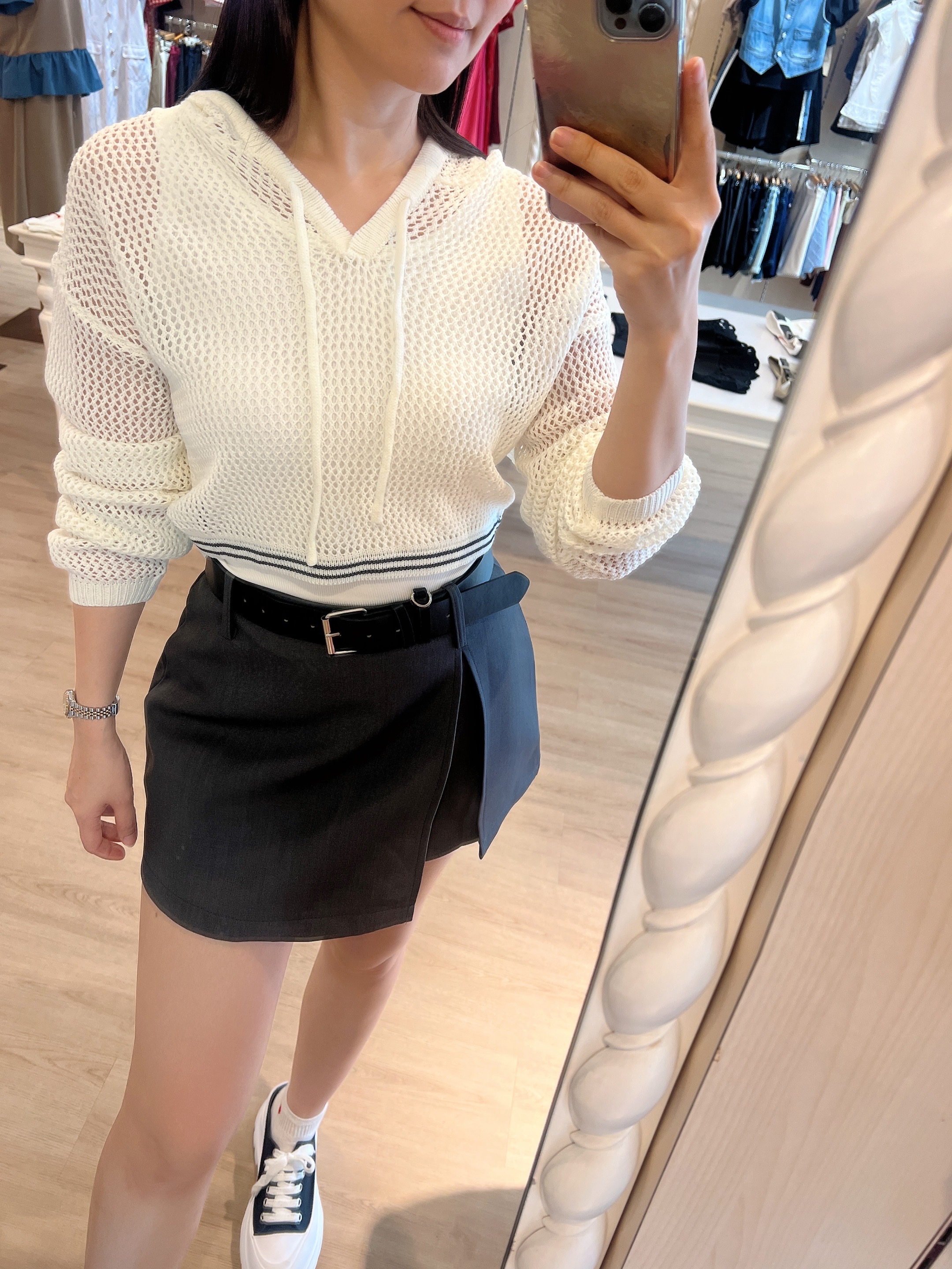 Knit Sporty Top