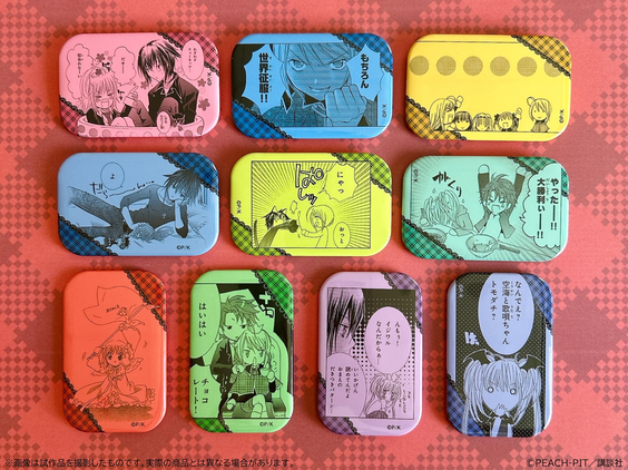 《Pre-Order》Square Pin Badge｜守護甜心Shugo Chara! X 淺草花屋敷 事後通販 (26SC116-P)