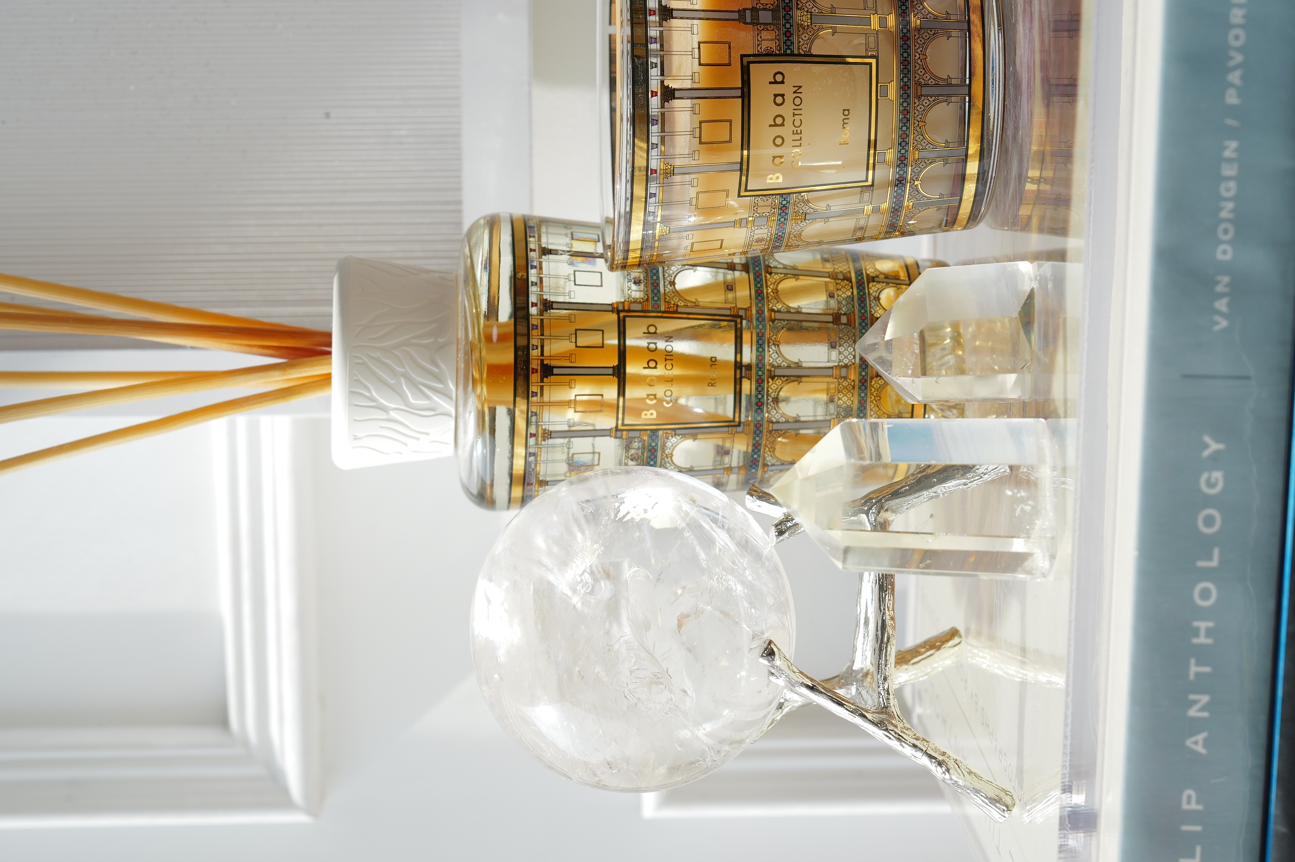 ༒6cm 白水晶兔毛六角小柱༒ a002C3G8S-RA1*1AM