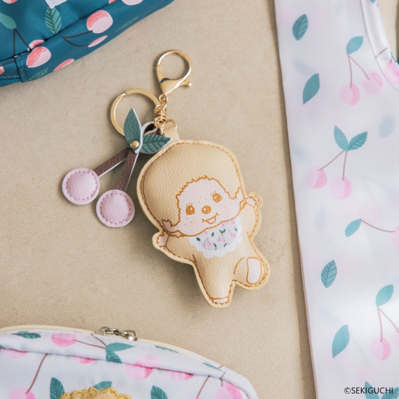 🎀【預訂】Monchhichi x kippis 櫻桃包掛飾