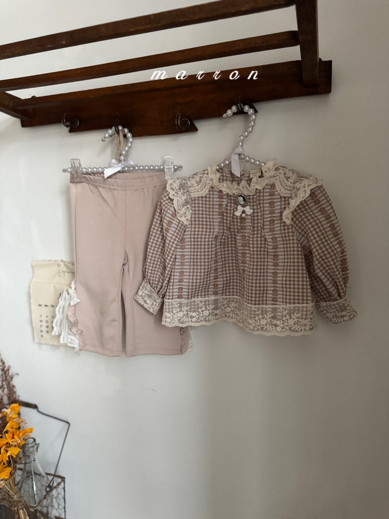 🇰🇷Marron blouse