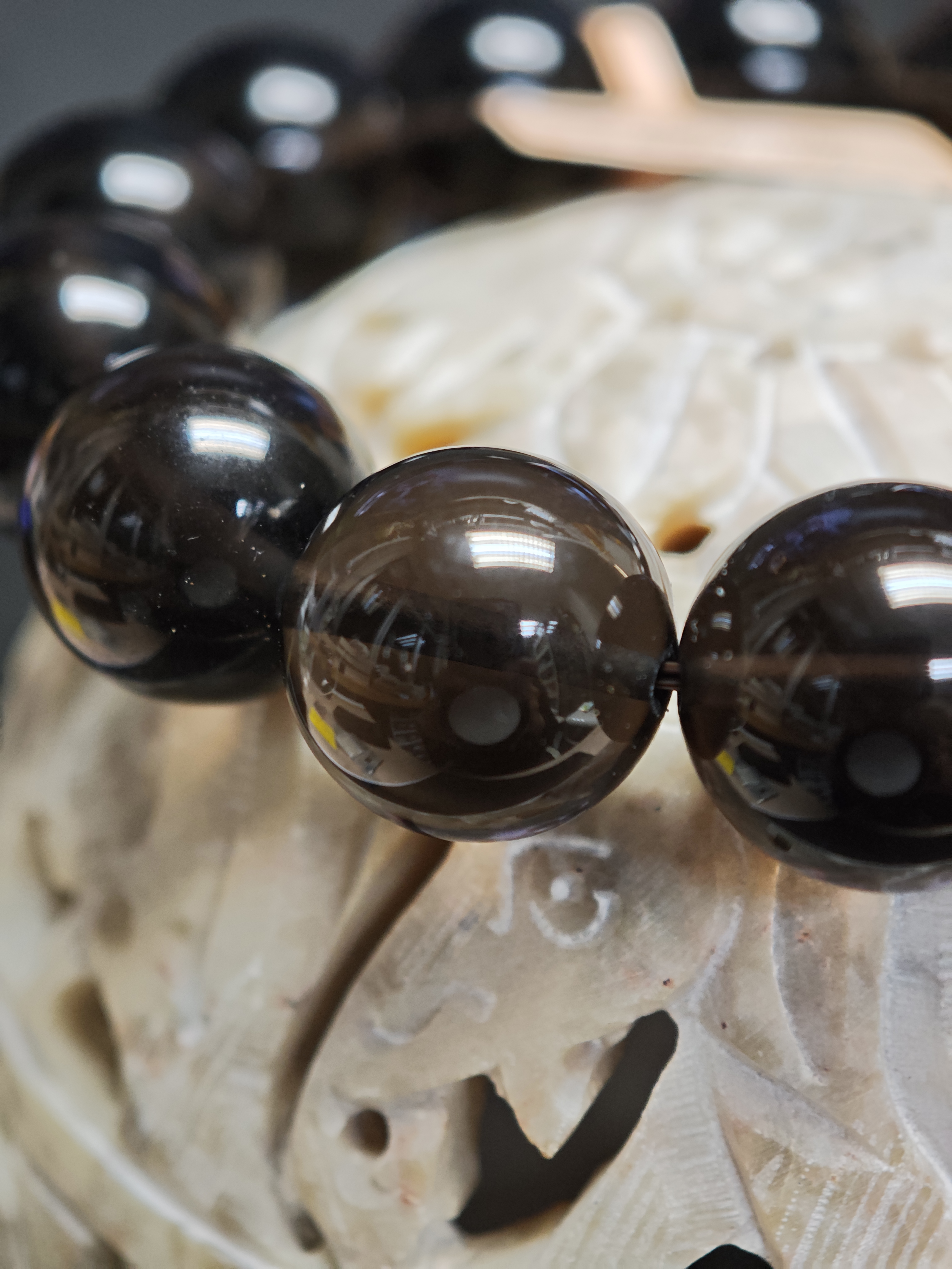 ✨茶晶手串✨實物拍攝✨🧍男士都適合配戴👍