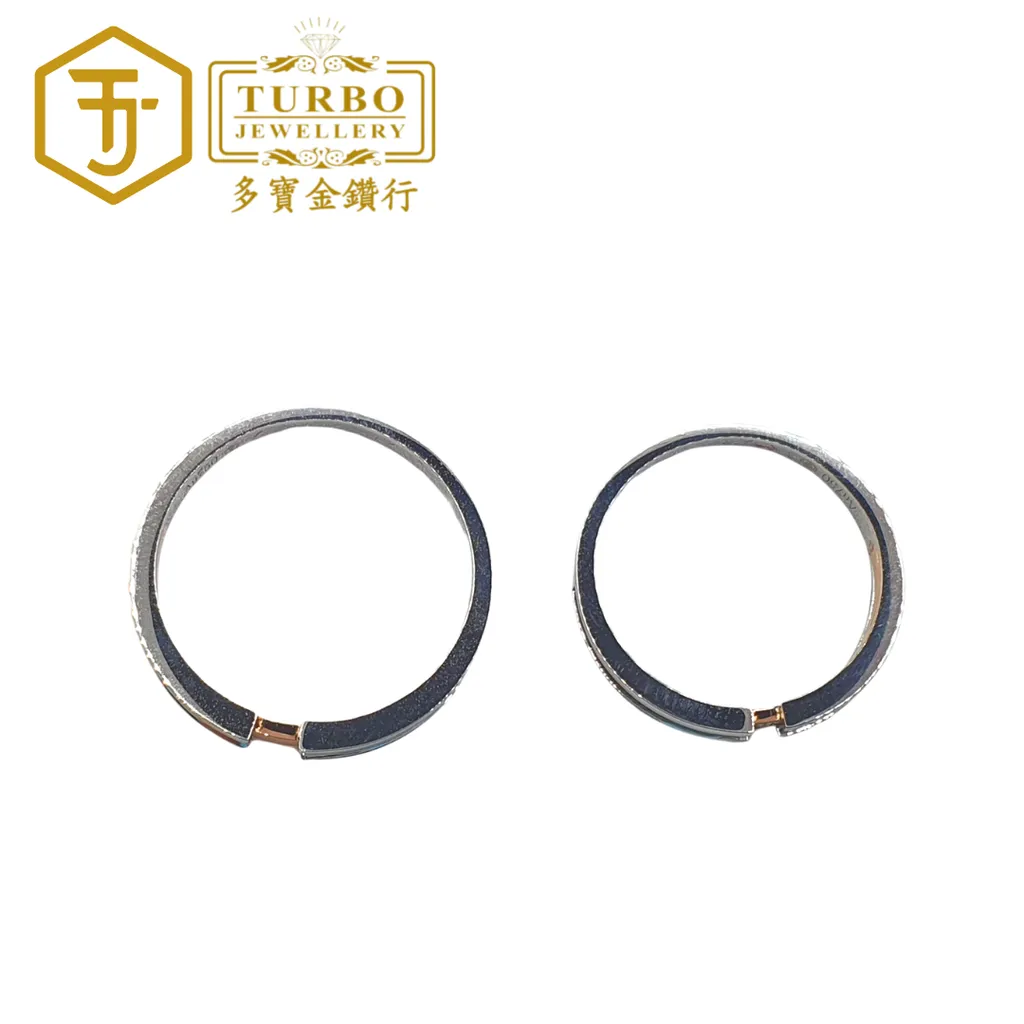 TURBO [750W] Companion for Life 分色一生相伴白金戒指