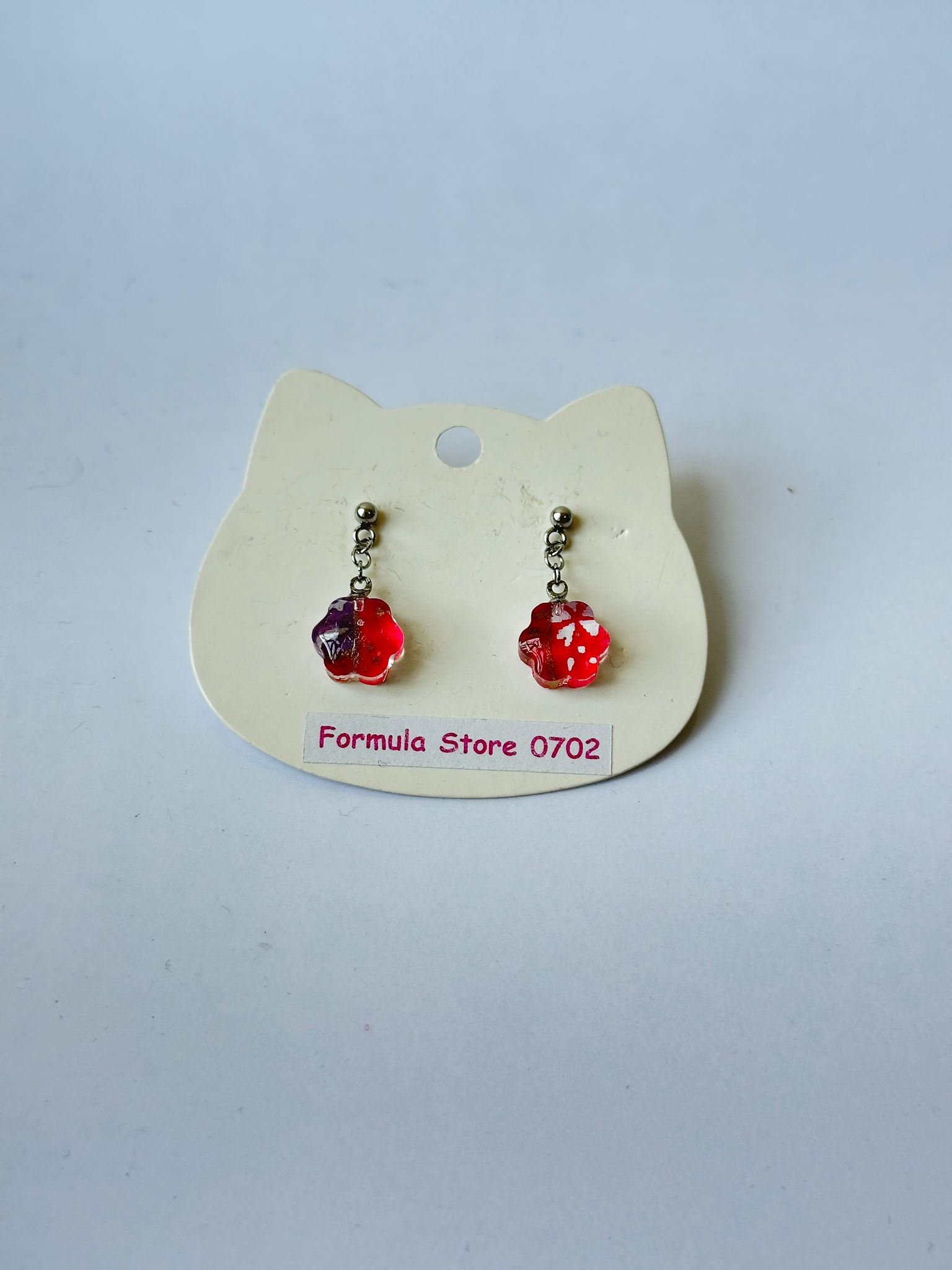 手工花朵耳環 - Formula Store 0702