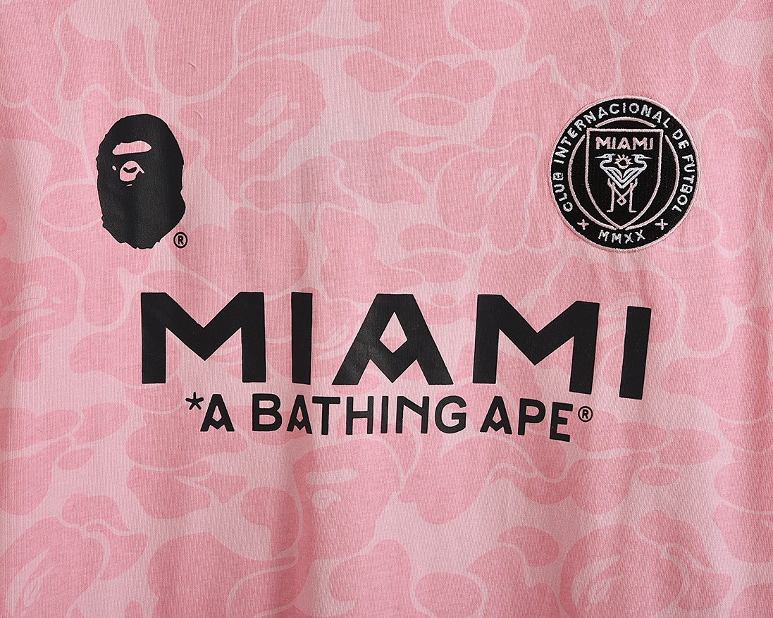 BAPE x Inter Miami CF Camo Tee