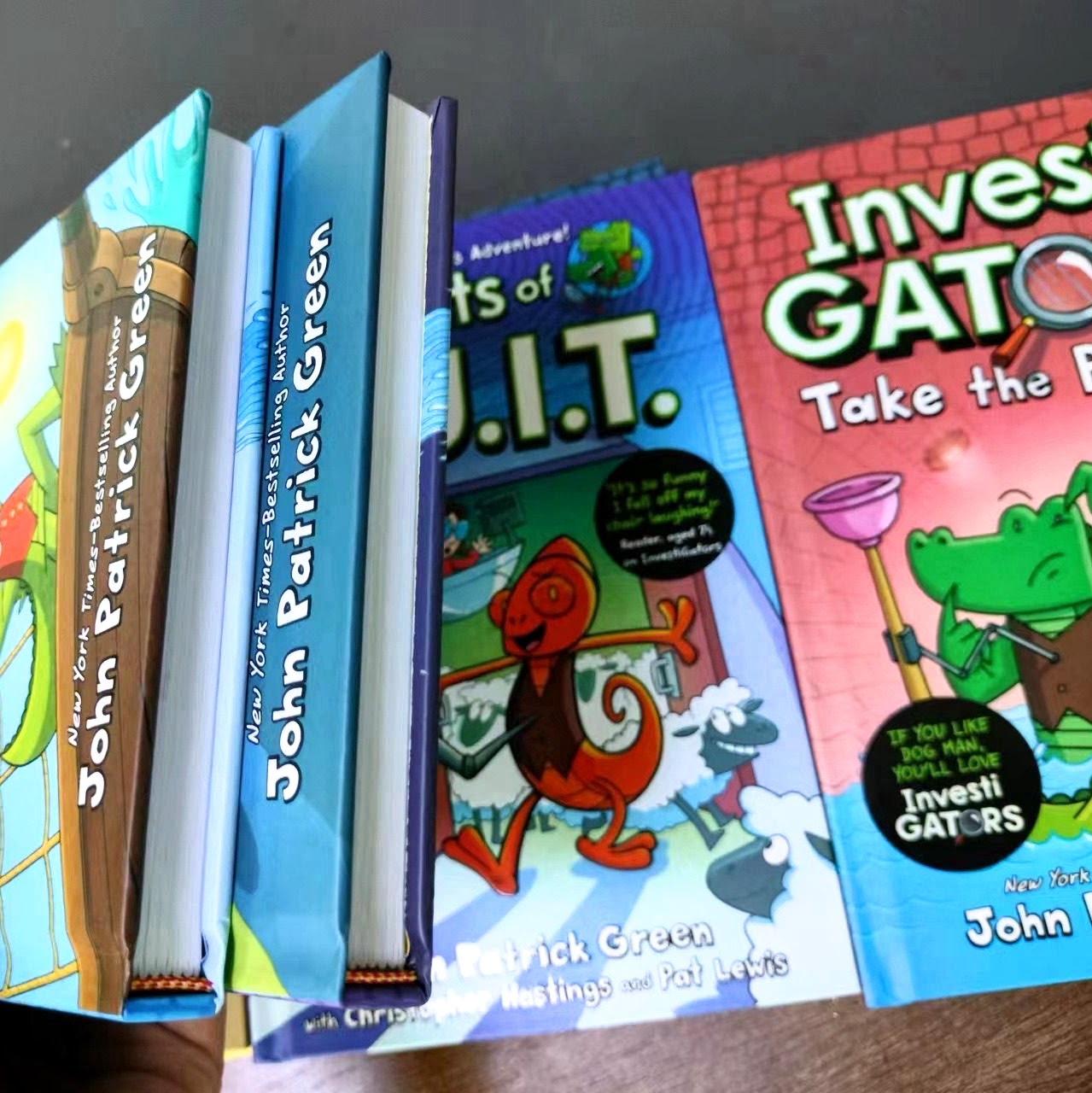 InvestiGators Series 12 Books Collection Hardcover | 全彩鱷魚偵查員精裝12冊  |B396