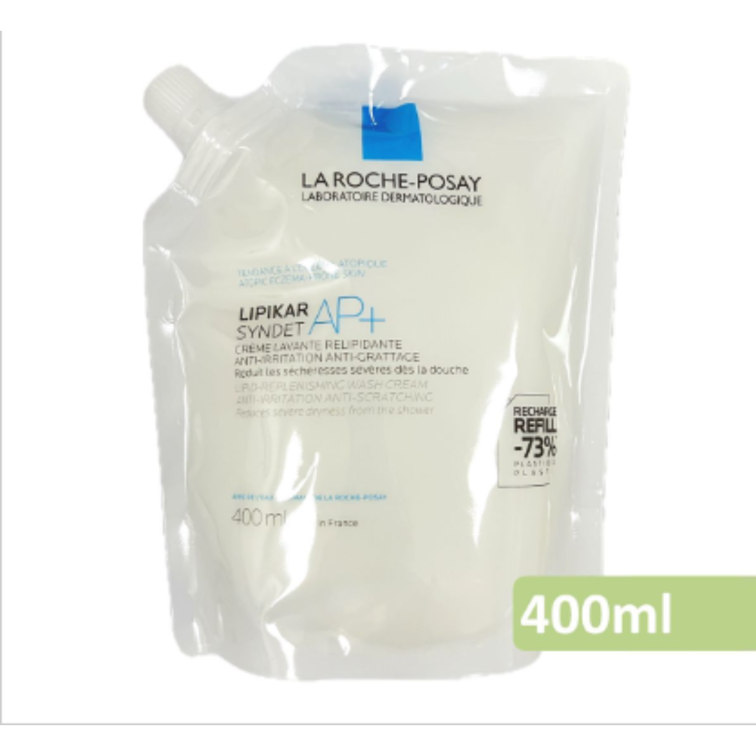 La Roche-Posay - LIPIKAR AP+ 全效抗敏修護沐浴乳 [補充裝] 400ml [平行進口]