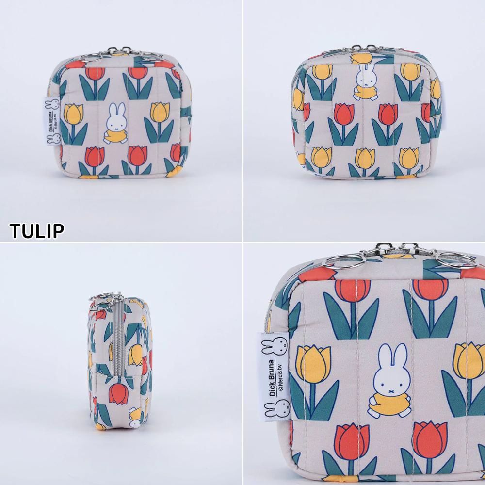 日本直送 Miffy 米菲絎縫方形收納袋