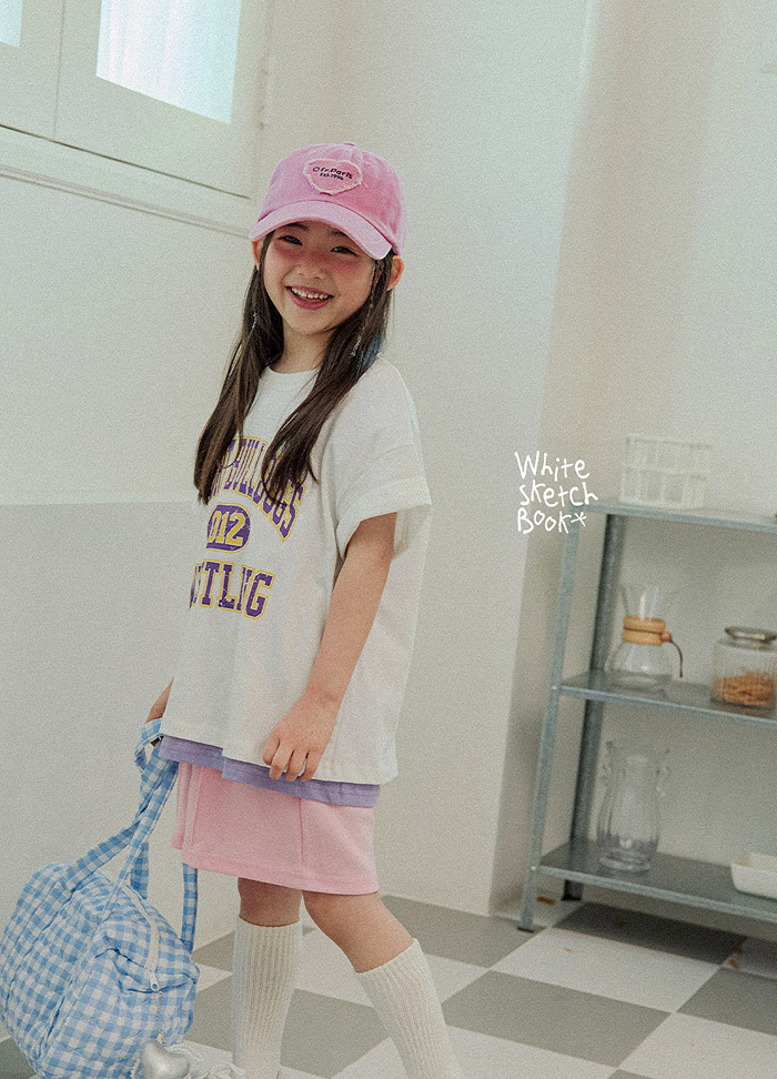 🇰🇷WhiteSketchBook tee