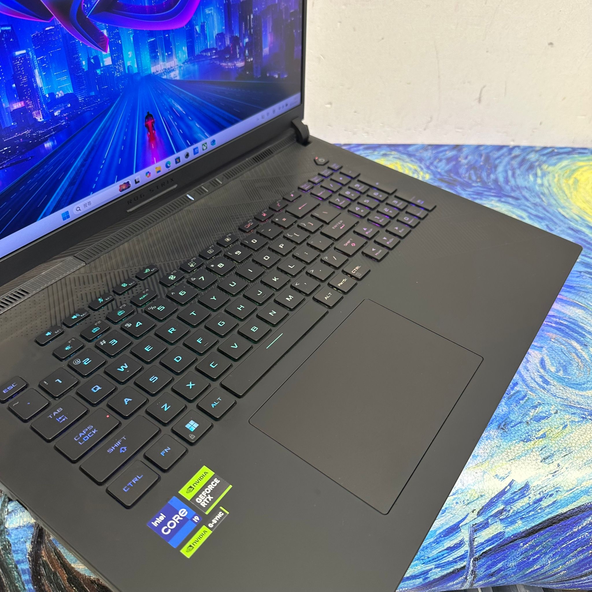 ASUS ROG i9-14900HX/32GB Ram/2TB SSD/RTX 4090 16GB獨立顯示卡/240Hz 2.5K Mon/18寸 Mon/ GamingLaptop / Movie / 剪片 / 畫圖 / Program 