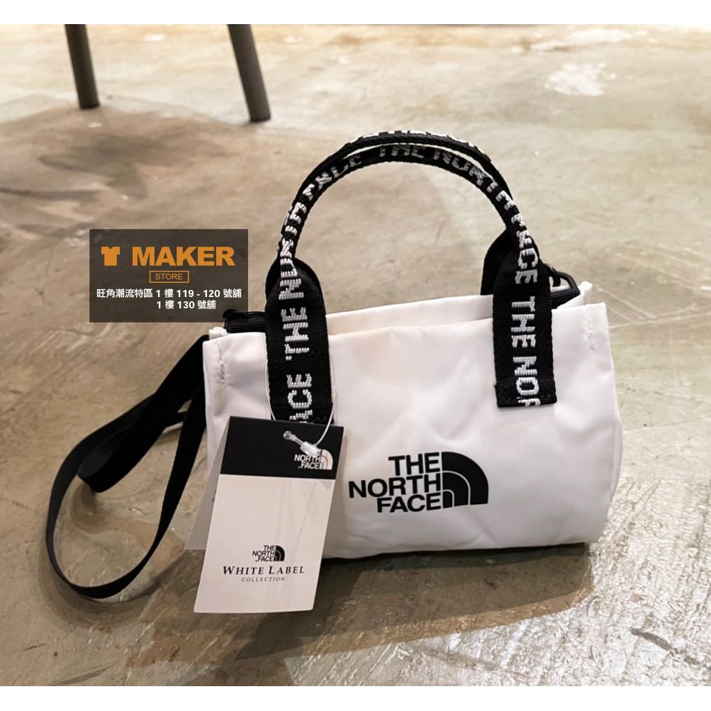 韓國限定 The North Face White label Cross bag mini