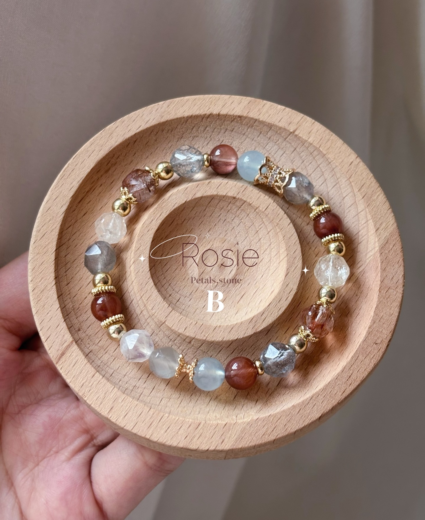 ⸝⸝ ✿Rosie & Fern⟡ | 玫瑰兔毛 銅髮 星輝骨幹 綠髮 月亮石