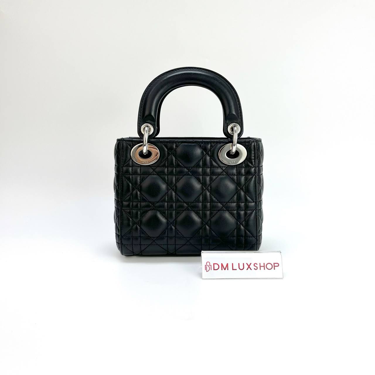 Dior Lady Dior Mini Black SHW