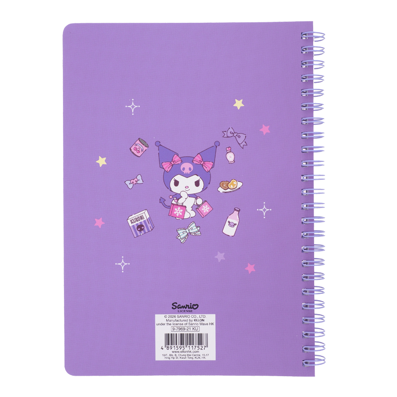 Kuromi Wire-O Notebook 線圈簿