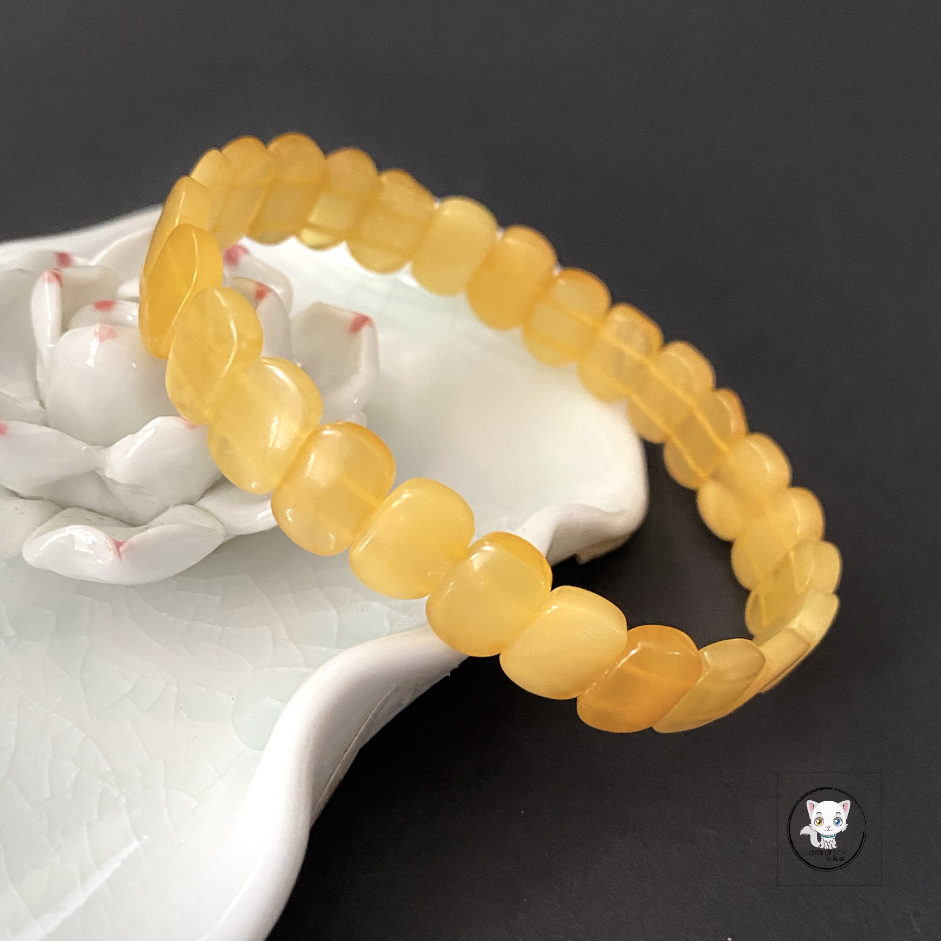 天然蜜蠟手排 11.5mm