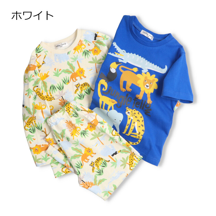 🆕【⭐訂購⭐】🇯🇵日本直送 🌀動物圖案 家居服套裝 (1套3件) ［2款選］🌀 [ELBA-0140]